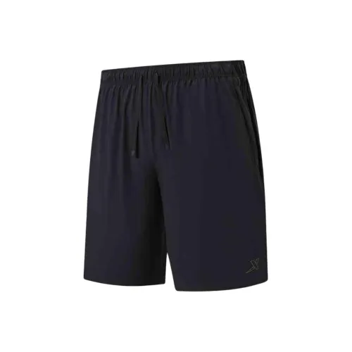 XTEP Sports Life Collection Глубокий Черный Мужские Повседневные Шорты