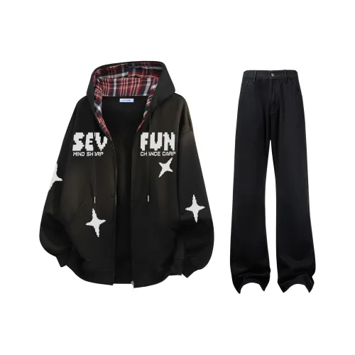 7 SEVFUN Унисекс Свитшоты Наборы