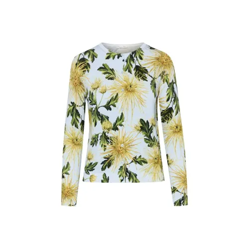 Oscar De La Renta SS24 Рубашка Женская Желтая