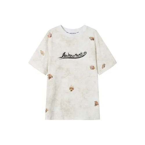 ANDREA MARTIN T-рубашка Женская Белая