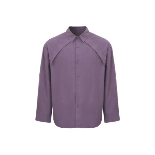 KIKAT Фиолетовые Унисекс Рубашки