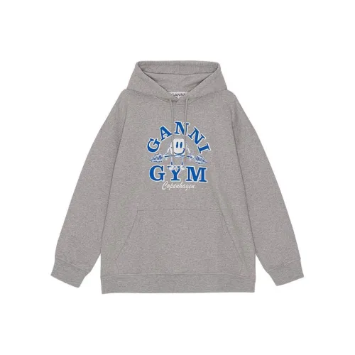 GANNI Paloma Вересковый серый Женские свитшоты