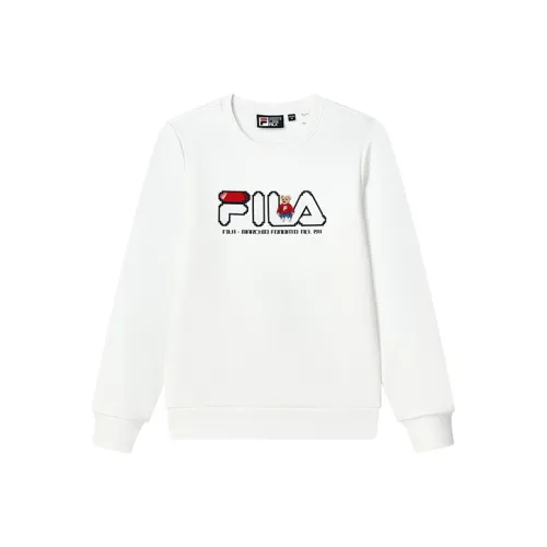 FILA Стандартный белый Женские Свитшоты