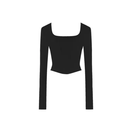 DPLAY T-Shirt Женская Классический Черный