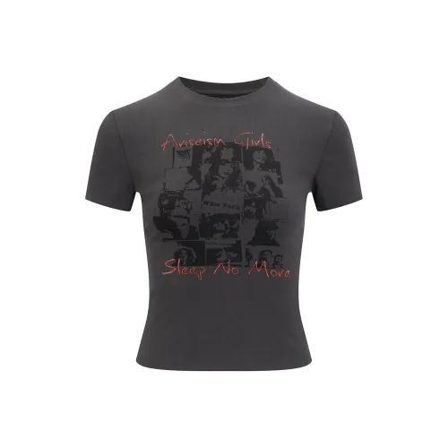 Ariseism T-Shirt Женская Темно-Серый