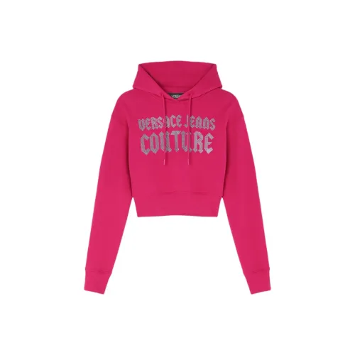 VERSACE JEANS COUTURE Толстовка Женская Розовый Красный