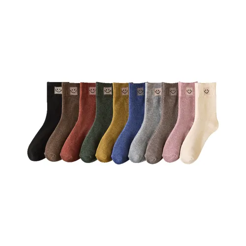 H YXIANG Носки Crew Мужские упаковка из 10 пар