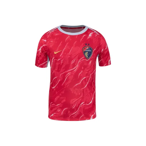 Nike NWSL Северная Каролина Мужество 2025 Футбол Джерси Мужской Синий тон Ягода