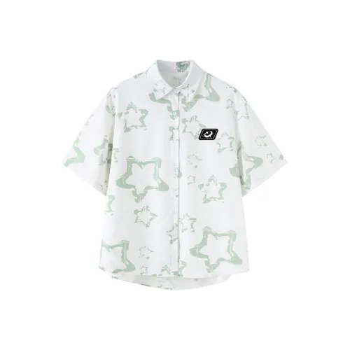 OAKAO Белая унисекс рубашка