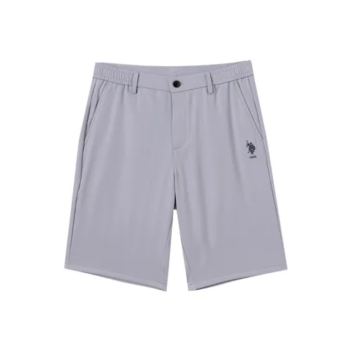 U.S. POLO ASSN. Повседневные шорты Мужские Светло-серые