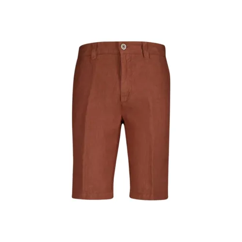 120% LINO Повседневные шорты Мужские Коричневые