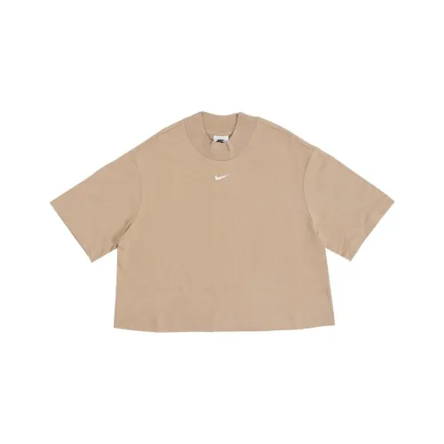 NIKE Коричневые Женские Футболки