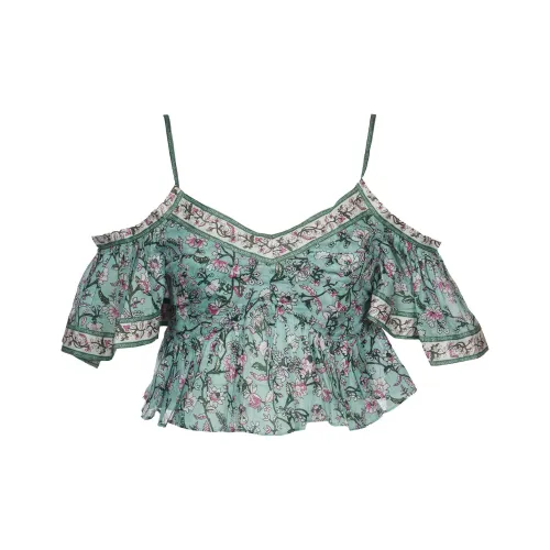 ISABEL MARANT ETOILE Зеленая Женская Камисоль