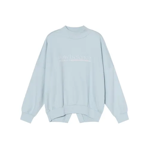 New Balance совместный бренд Толстовка Женская Синяя