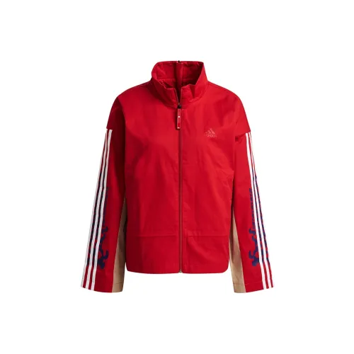 adidas CNY Collection Куртка Женская Светло-Красная