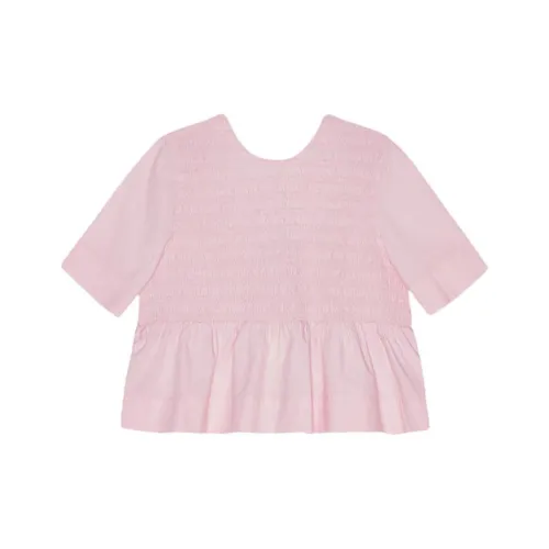 GANNI FW24 Рубашка Женская Песочно-Розовая