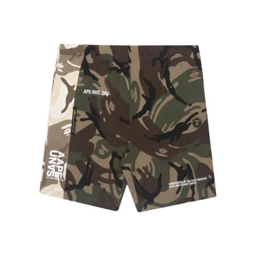 Aape Повседневные шорты Унисекс GRZ Камуфляж
