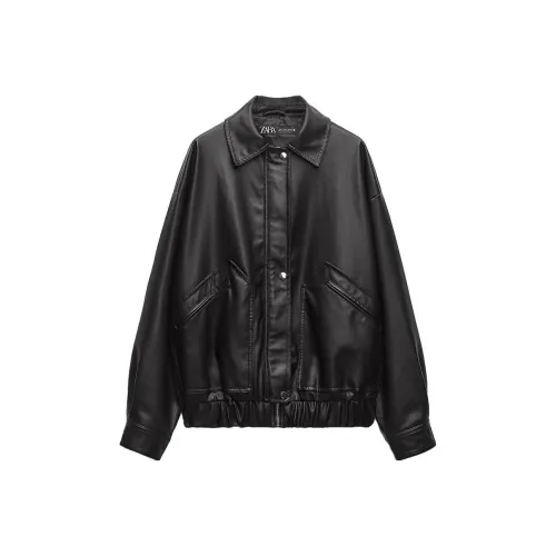 ZARA Черные Женские Куртки