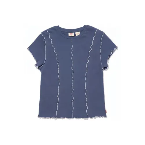 Levis Синие Женские Футболки
