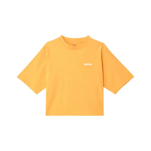 Levis Желтые Женские Футболки