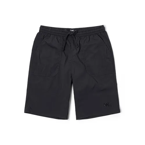 Шорты Lee Co-branded, черные, мужские, повседневные