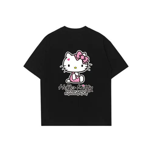 Санрио x HelloKitty Хелло Китти T-рубашка унисекс