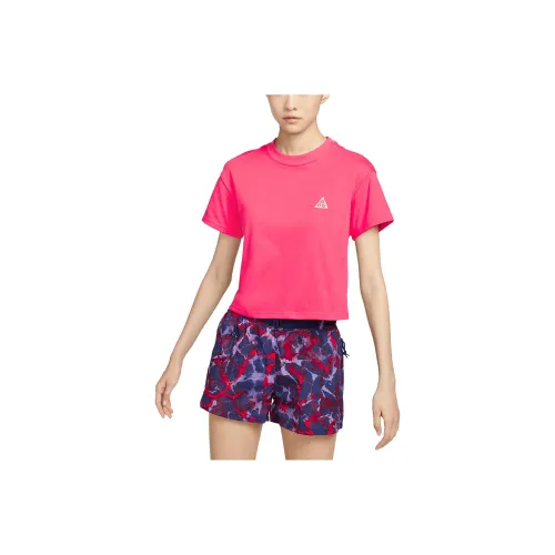 Nike ACG Рукав с спущенным плечом T-рубашка Женская Остаток Пламя