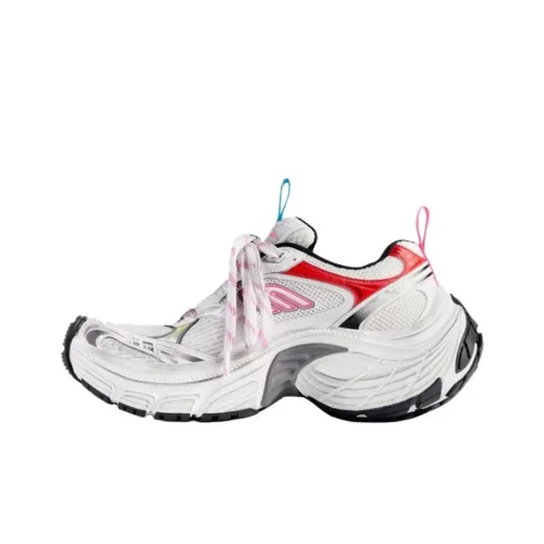 Balenciaga 6XL Низкий Топ Толстая Подошва Кроссовки Женские Белые