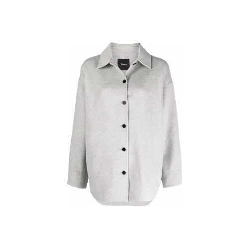 Theory Серые Женские Рубашки