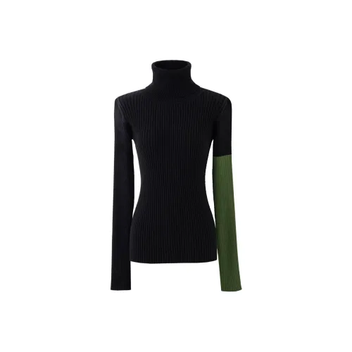 SOON FLOWER Трикотаж Женский Черный