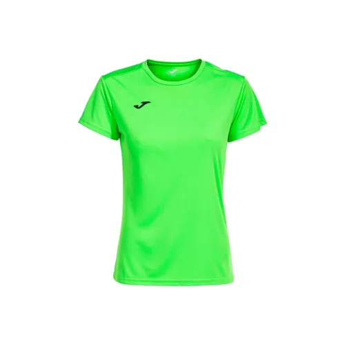 Joma T Shirt Женская Неоновый Зеленый