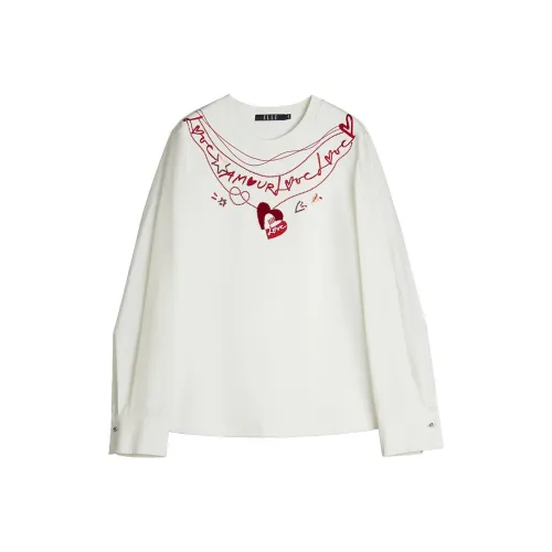 ELLE Белые Женские Футболки