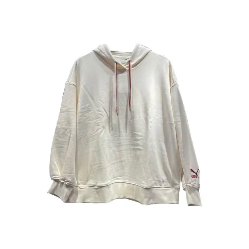 PUMA Белый Женские Свитшоты