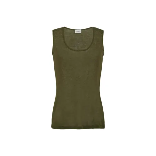 PAROSH SS25 Майка Женская Оливково-зеленая