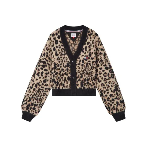 Tommy Hilfiger Коричнево-черный 0GI Женские Трикотажные