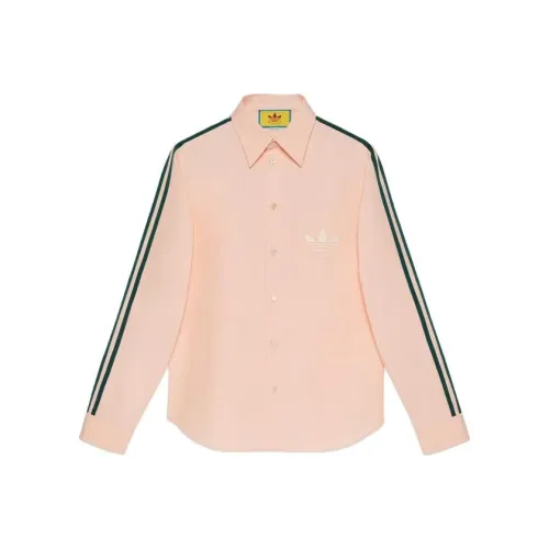 GUCCI Adidas X GUCCI Co Branded SERIES Розовые Женские Рубашки