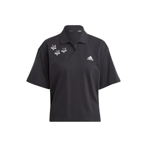 Adidas Черные Женские Поло