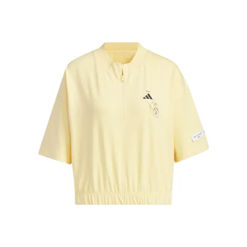 Adidas T-Shirt Женская Светло-Оранжевый Желтый