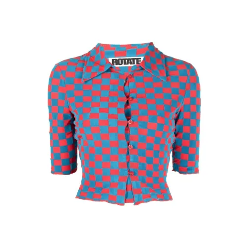 Rotate Red Женские Рубашки