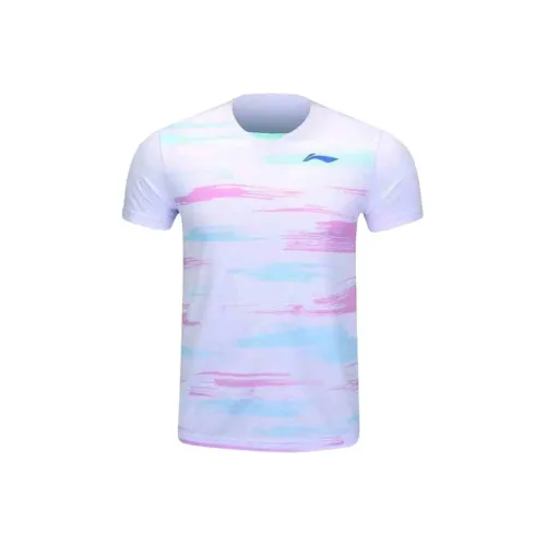 Подкладка для бадминтона футболка унисекс белый