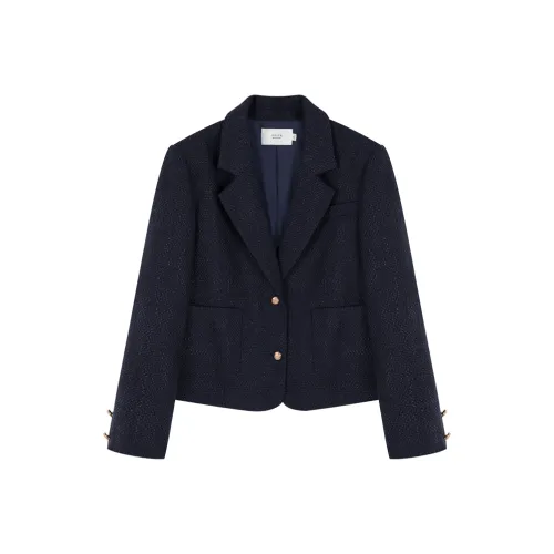 Mo Han Yi Mei Куртка Женская Темно-синяя