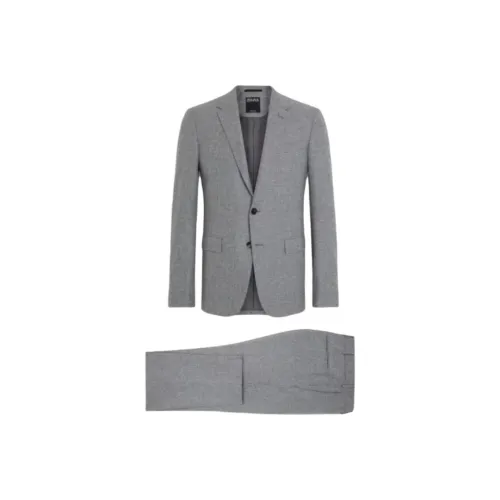 Ermenegildo Zegna Серый Мужской Деловой костюм