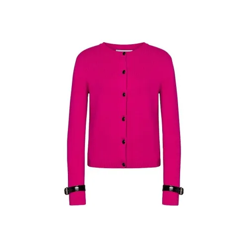 MOSCHINO Фуксия Женские Кашемировые Свитеры