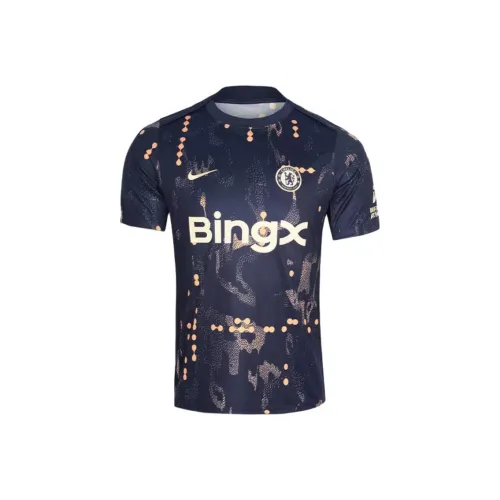 Nike Синий Мужской Футбольный Джерси