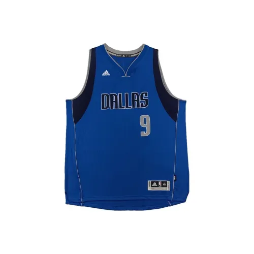 Adidas Баскетбольная Джерси Мужская Темно-синяя