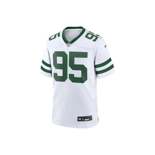 nike x NFL New York Jets FW24 Quincy Williams Game Football Регби Джерси Мужской Белый