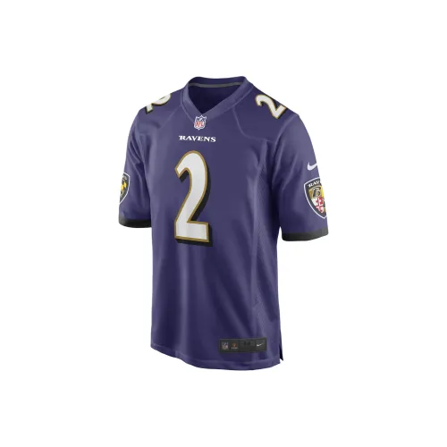 nike NFL FW24 Регби Джерси Мужской Фиолетовый