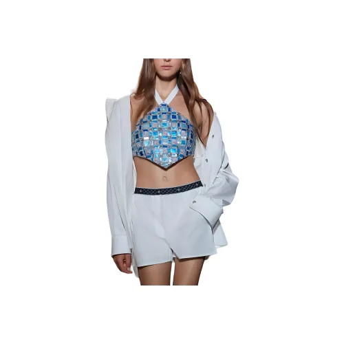 CHANEL 24 Весенний Летний Новый Приход Рубашка Женская Белая