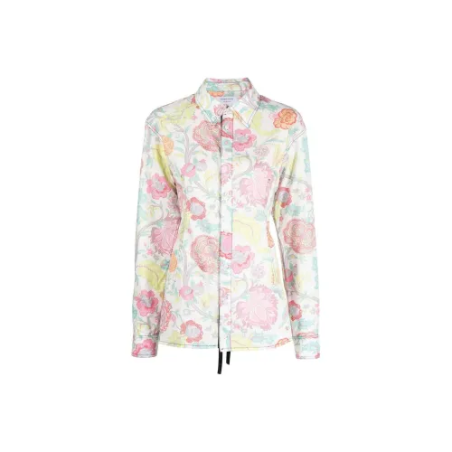 Marine Serre Многоцветные Женские Рубашки