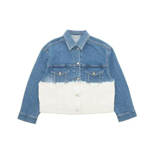 STELLA MCCARTNEY Сине-белые Женские Куртки